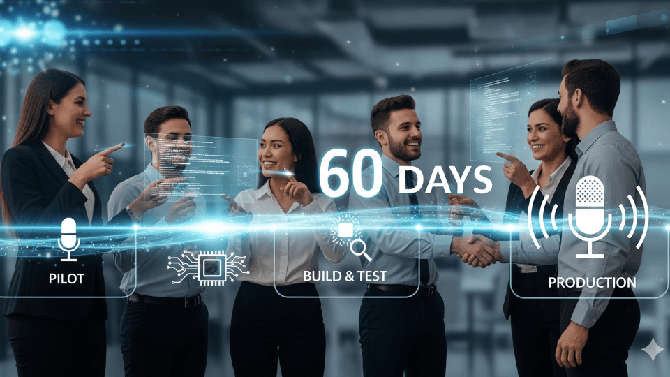 From Pilot to Production: A 60-Day Implementation Plan for Voice AI
